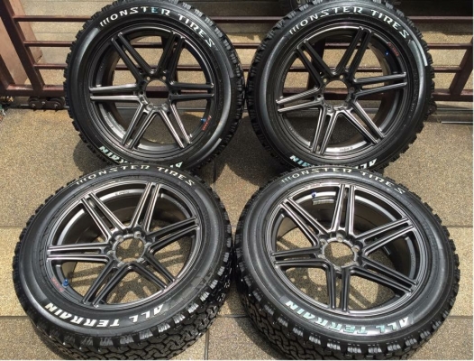 ล้อ Lenso Project D รุ่นใหม่ ขอบ20 พร้อมยาง Monster 265 50 20 ปี15 ดอกเต็ม ลงพื้นปี16 ราคาไม่แพง