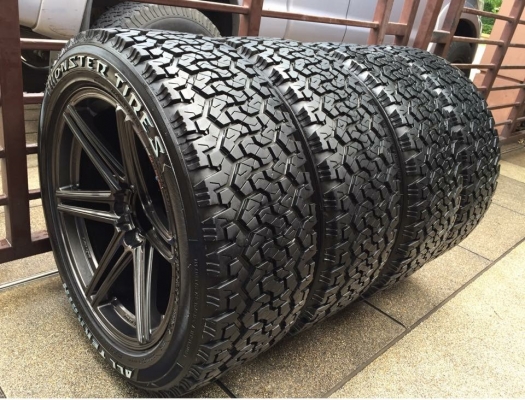 ล้อ Lenso Project D รุ่นใหม่ ขอบ20 พร้อมยาง Monster 265 50 20 ปี15 ดอกเต็ม ลงพื้นปี16 ราคาไม่แพง ล้อ Lenso Project D รุ่นใหม่ ขอบ20 พร้อมยาง Monster 265 50 20 ปี15 ดอกเต็ม ลงพื้นปี16 ราคาไม่แพง