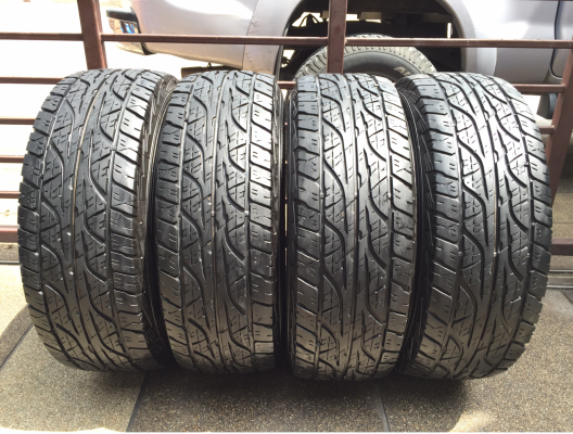 ยาง All Dunlop 265 70 16 ดอกเต็ม ไม่มีปะ ราคาไม่แพง