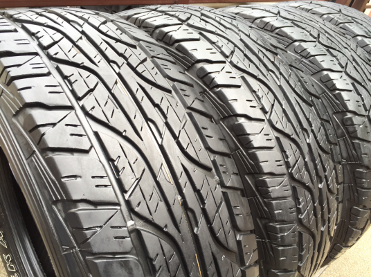 ยาง All Dunlop 265 70 16 ดอกเต็ม ไม่มีปะ ราคาไม่แพง