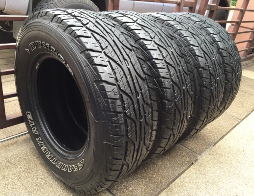 ยาง All Dunlop 265 70 16 ดอกเต็ม ไม่มีปะ ราคาไม่แพง