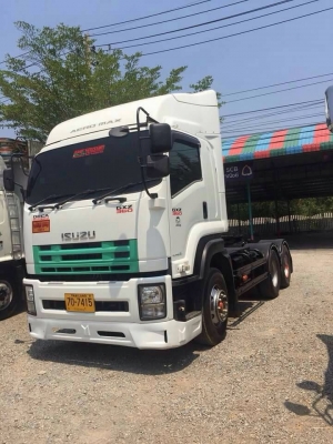 ขายรถสิบล้อหัวลาก ISUZU เครื่อง 360 แรง ปี 55 เดิมๆตามรุ่น พร้อมใช้งาน ทะเบียนพร้อม
