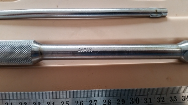 ด้ามบ๊อคสามหุนงานเก่า  ELEPHENT Made in JAPAN ยาว 9 นิ้ว