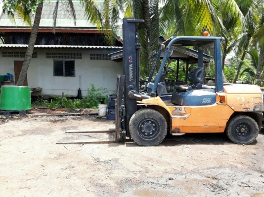 ขายด่วนรถฟอร์คลิฟท์TOYOTA7FD50