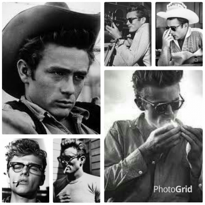 แว่นตาที่เท่ที่สุดเท่าที่โลกเคยมีมา Vintage JAMES DEAN Collection handmade in USA (บิ๊กไซซ์!)