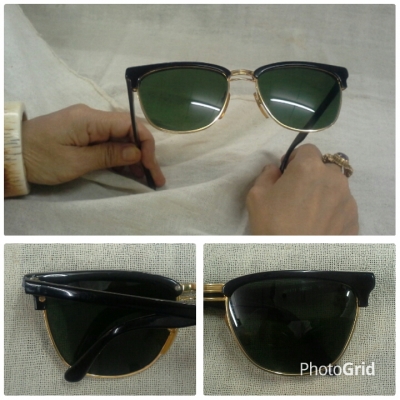 แว่นตาที่เท่ที่สุดเท่าที่โลกเคยมีมา Vintage JAMES DEAN Collection handmade in USA (บิ๊กไซซ์!)