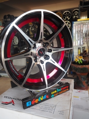 แม็กใหม่ ยาชิโยดะ LW-01x ขอบ15 กว้าง 7 et30  4รู100, 4รู114