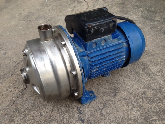 ขายปั้มน้ำหอยโข่งหัวสแตนเลสแรงดันสูง ใบพัด 2ชั้น Ebara 2CDX 120/20 ขนาด 2HP. 220V ไฟบ้าน สภาพสวย วิ่งนิ่ม พร้อมใช้งาน