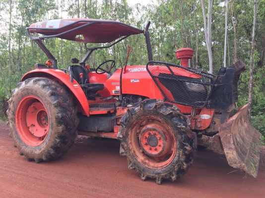 Kubota M7040 หาง5 ใบดัน ปี51 เล่มพร้อมโอน
