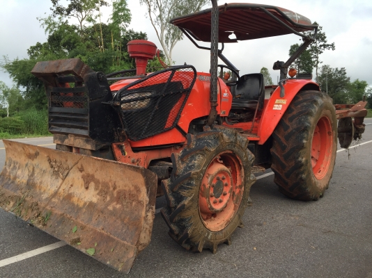 Kubota M7040 หาง5 ใบดัน ปี51 เล่มพร้อมโอน