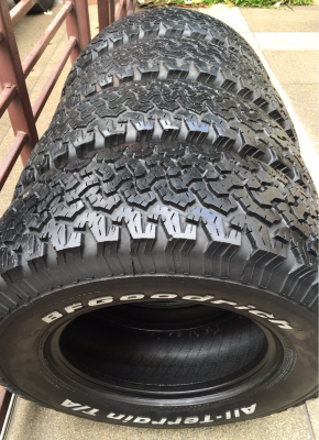 ยาง All BF goodrich 265 70 16 พร้อมใช้งาน ราคาไม่แพง