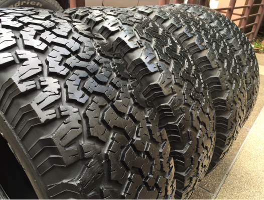 ยาง All BF goodrich 265 70 16 พร้อมใช้งาน ราคาไม่แพง