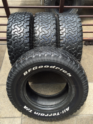 ยาง All BF goodrich 265 70 16 พร้อมใช้งาน ราคาไม่แพง