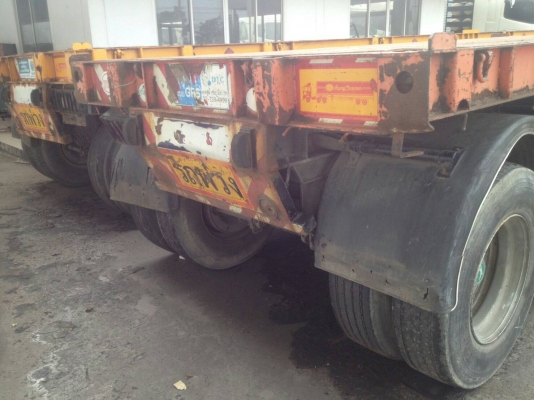 ขายหางพื้นเรียบสามเพลา ตามสภาพ RCK ปี 51 ราคา 350,000 บาทต่อรองสนใจ ไอดีไลท์ ploymat555 ทักมาคะ