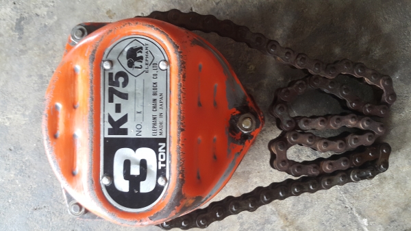 ขายรอกโซ่ตราช้าง k-75 มือสอง ขนาด3ตัน