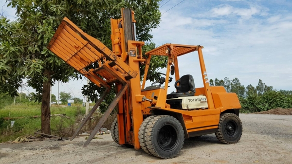 ขายด่วนรถยกดีเซล TOYOTA 4FDยก3.5ตันเสาสูง3เมตรงากะดกยางหน้าคู้ตันหลังรถนอกเพิ่งนำเข้ามาใหม่ยังไม่เคยใช้งานในเมืองไทยเลย=รุ่นใหม่ขายถูกๆๆ