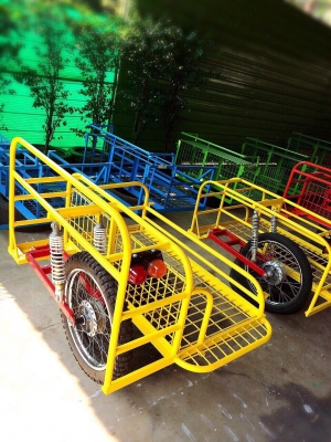 รับผลิตและจำหน่าย รถพ่วงข้างมอเตอร์ไซค์