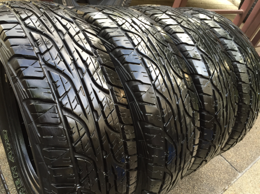 ยาง All Dunlop 225 70 15 สิ้นปี14 ดอกเต็ม ไม่มีปะ ราคาไม่แพง