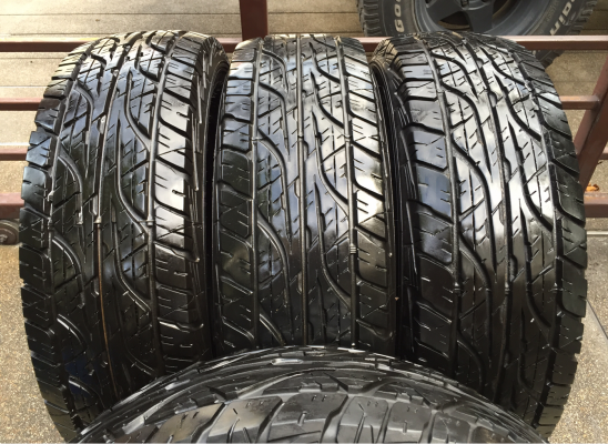 ยาง All Dunlop 225 70 15 สิ้นปี14 ดอกเต็ม ไม่มีปะ ราคาไม่แพง