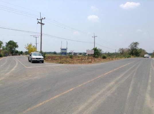 ขายที่ดิน สระบุรี วังม่วง ติดถนนสามด้าน