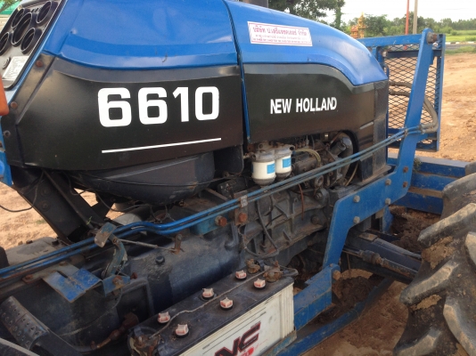 ขายรถไถ 2 เพลา Ford new holland 6610 มีภาพวีดีโอ ราคา685,000 บาท  สภาพสวยพร้อมใช้ ผานดันหน้า และผาน 7 ราคา685,000 บาท  โทร 081-9972972 089-8451778