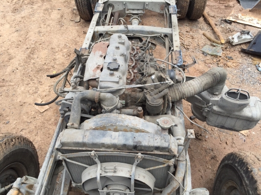 ขายเครื่องTOYOTA BU 3B พร้อมเกียร์