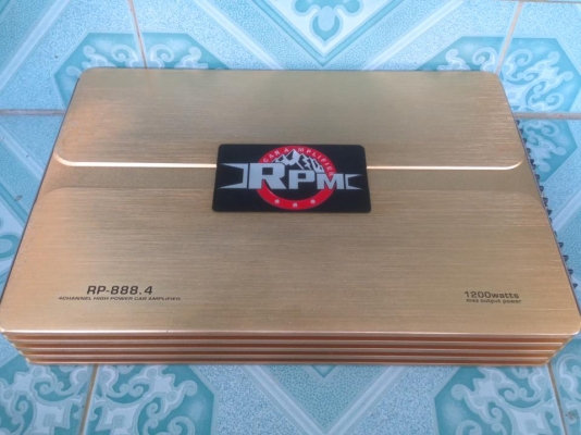 แอมป์คลาสเอบี4ch RPM ขาย 1550 บาท