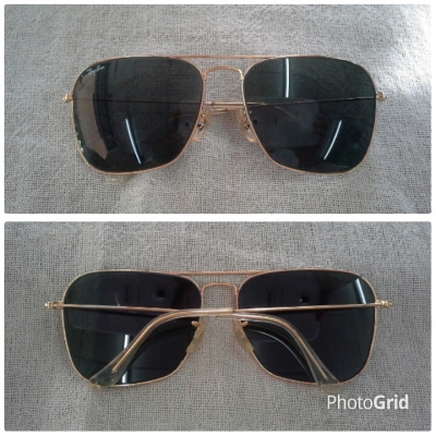 อภิมหาแว่นตาอเมริกันวินเทจ  Original B&amp;L Ray-Ban Caravan USA  ไซซ์กลาง!