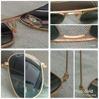 อภิมหาแว่นตาอเมริกันวินเทจ  Original B&amp;L Ray-Ban Caravan USA  ไซซ์กลาง!