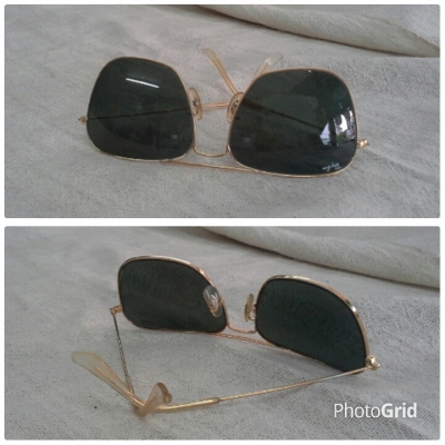 อภิมหาแว่นตาอเมริกันวินเทจ  Original B&amp;L Ray-Ban Caravan USA  ไซซ์กลาง!