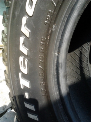 BF All USA. 265/75/16 ปี13 สภาพสวยๆ 1ชุด