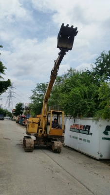 กำลังมองหา รถขุด แบคโฮ PC 70 ราคาถูก เชิญทางนี้ครับ MITSUBISHI MS070-2 เก่านอก