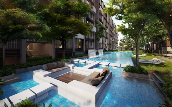 ขายดาวน์ เอสต้า บลิซ รามอินทรา มีนบุรี เนื้อที่ 41 ตร.ม.