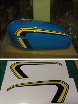 รับตัดลายถังน้ำมันรถเก่าใหม่