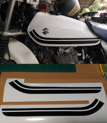 รับตัดลายถังน้ำมันรถเก่าใหม่