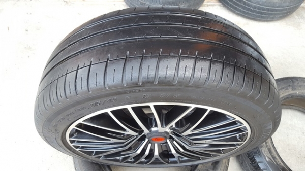 ขายล้อSAMURAI 17 5รู100-114 หน้า7 ET42 ยางปี14 4 ล้อ