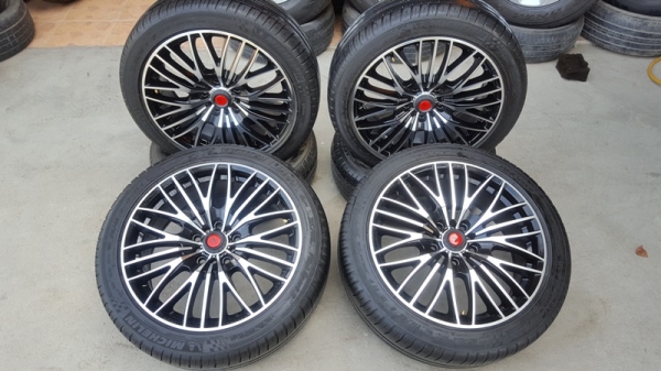 ขายล้อSAMURAI 17 5รู100-114 หน้า7 ET42 ยางปี14 4 ล้อ