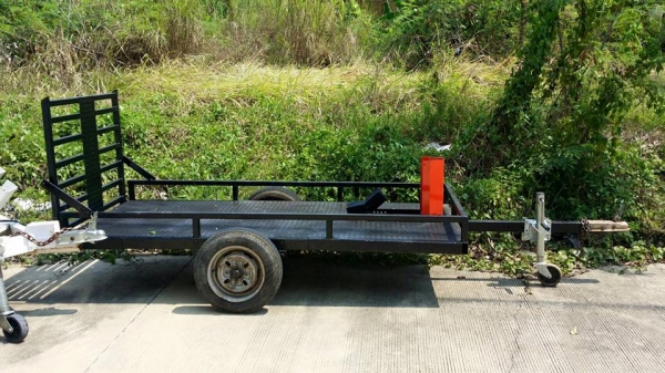 ขายเทลเลอร์ ขนมอไซค์ เพียง22,000บ.ลากกลับได้เลย  - ล้อ+ยาง ใหม่  - เทลเลอร์ อย่างดี  ลากนิ่ง  - พื้นเหล็กหนา ขนมอไซค์หนักๆ สบาย  - หัวจับ ขนาดปกติ มีล้อตั้งได้ ไม่หงายหลัง  เเอดไลน์ : @168bikeshop  (อย่าลืมใส่@ด้านหน้าด้วยนะคับ)  ติกต่อ 095-571-8555 พัท ไ