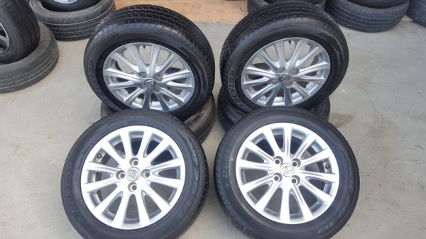 ขายล้อTOYOTA VIOS12 ก้าน ยางปี 14  4 ล้อ