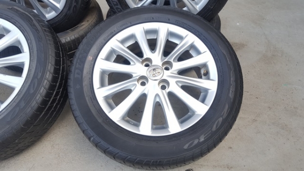 ขายล้อTOYOTA VIOS12 ก้าน ยางปี 14  4 ล้อ