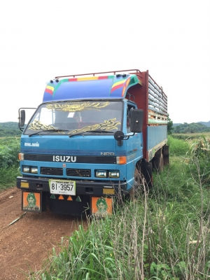 NPR115ดั้ม กะบะเหล็กคอกเกษตร. ช่วงล่างเอฟ พวงมาลัยพาวเวอร์