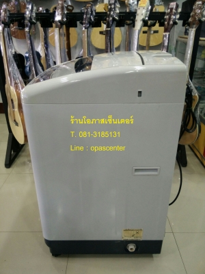 เครื่องซักผ้า อัตโนมัติ ฝาบน Panasonic 8 กิโล รุ่น NA-F80B1 สีขาว สภาพดี มีสายน้ำเข้า