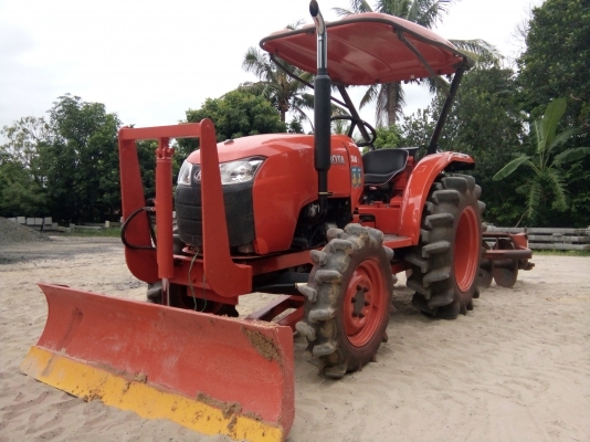 งดต่อลอง ขายรถไถคูโบต้า 36 แรง พร้อมใช้ 1423 ชม.อุปกรณ์ 2 ชิ้น ดันหน้า พานหก เล่มพร้อม