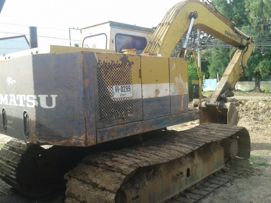 ขายด่วน KOMATSU PC100L-2 สภาพเครื่องปั้มดี พร้อมใช้งาน ตัวเดินดี โซ่ลิงค์หนา บู๊ชแตก  เอกสารเล่มทะเบียน