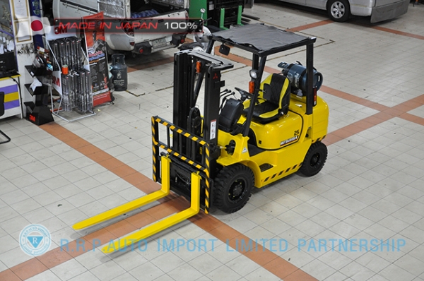 รถโฟล์คลิฟท์พร้อมขาย MITSUBISHI รุ่น  FG25-F17B-53999 ราคา 235,000 บาท นำเข้าจากประเทศญี่ปุ่น 100\% ไม่เคยใช้งานในประเทศไทยMITSUBISHI รุ่น FG25-F17B-53999 ราคา 235,000 บาท