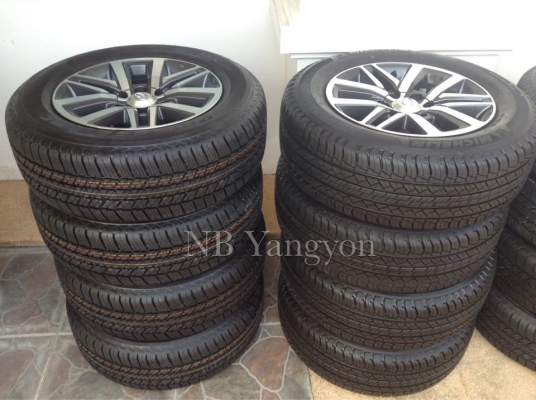 ยาง 265-60-18 ถอดป้ายแดง บริสโตน มิชลิน