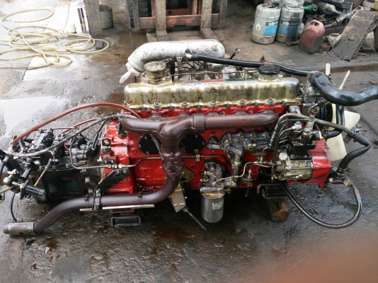 ขายเครื่อง HINO EH-700 165 แรง (เครื่องตัดรถ)