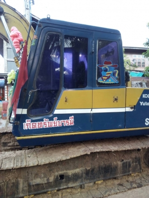 ขายด่วน KOBELCO SK120MART II สภาพสวยพร้อมใช้งาน เครื่องปั้มแน่น ตัวเดินดี เอวแน่น ทำงานไม่โหลด แอร์เย็น โซ่ช่วงล่างเต็ม เอกสารสัญญาซื้อขาย