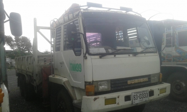 ลูกค้ารับรถกลับบ้าน แล้วครับ สิบล้อ มิตซู ไอ้หลง FN517M 195เพาเดียว ติดเครน UNiC5ตัน ท้องวี 5ปอก 4ชัก กะบะยาว6ม สภาพดีสวยเดิมๆพร้อมใช้งาน ทะเบียนพร้อมโอน ราคา 725,000บ ต่อรองได้