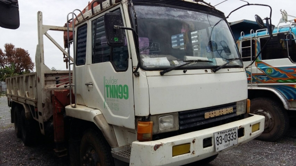 ลูกค้ารับรถกลับบ้าน แล้วครับ สิบล้อ มิตซู ไอ้หลง FN517M 195เพาเดียว ติดเครน UNiC5ตัน ท้องวี 5ปอก 4ชัก กะบะยาว6ม สภาพดีสวยเดิมๆพร้อมใช้งาน ทะเบียนพร้อมโอน ราคา 725,000บ ต่อรองได้